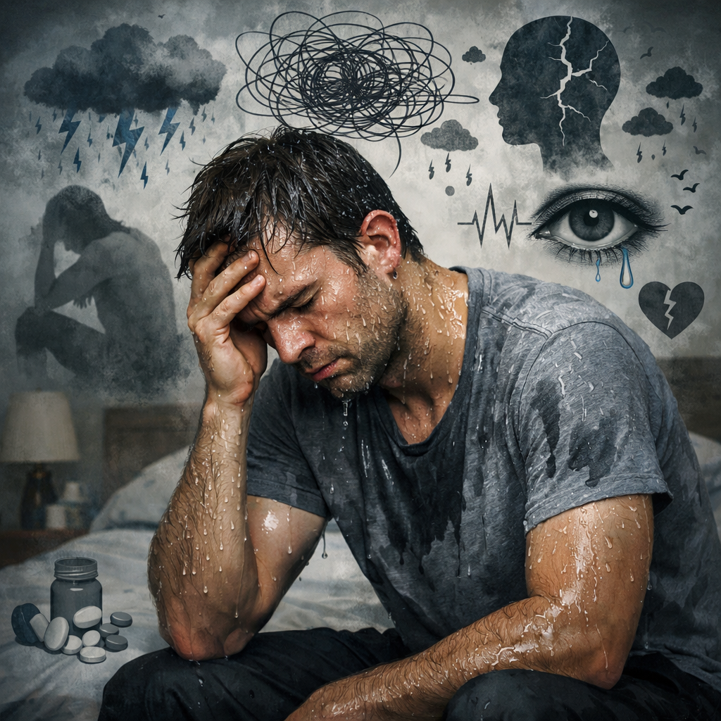 Impact de l'hyperhidrose sur la santé mentale